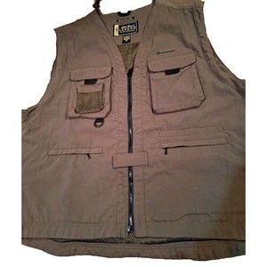 Eddie Bauer Legend Earthtech Wenatchee Travel Fishing Hunting Vest XL Tall EC